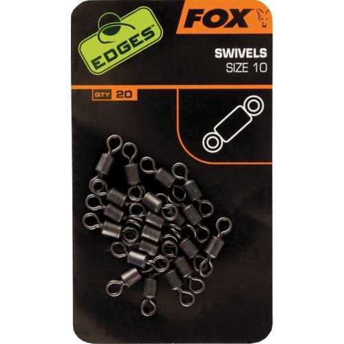 FOX Edges - Swivels Size 10