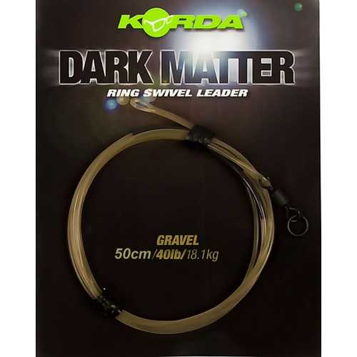 Korda - Dark Matter Ring Swivel Leader 50 cm