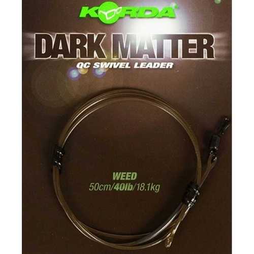 Korda - Dark Matter QC Swivel Leader 50 cm