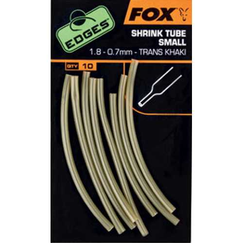 FOX Edges - Shrink Tube Trans Khaki Small 1,8 - 0,7 mm