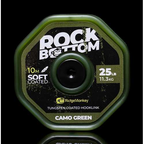 RidgeMonkey - Rock Bottom Soft Coated Camo Green 25 lb