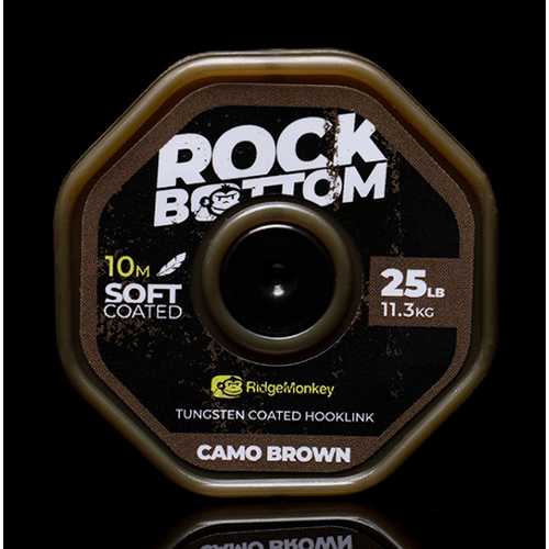 RidgeMonkey - Rock Bottom Soft Coated Camo Brown 25 lb