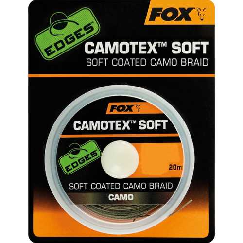FOX Edges - Camotex Soft Coated Camo Braid 20, 25 und 35 lb - 20 m
