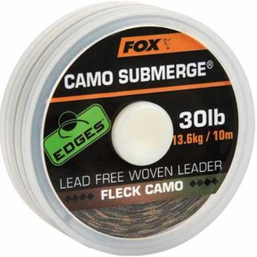 FOX Edges - Camo Submerge Lead Free Woven Leader Fleck...