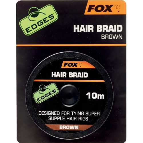 FOX Edges - Hair Braid Brown 10 m