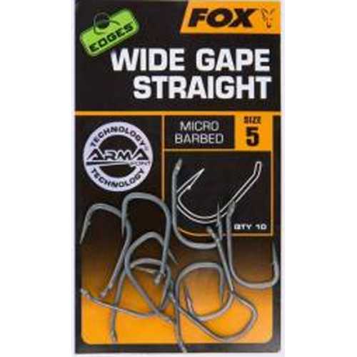 FOX Edges - Wide Gape Straight Gr. 2,4,5,6 und 8