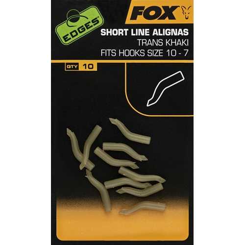 FOX Edges - Short Line Alignas Trans Khaki Size 10 - 7