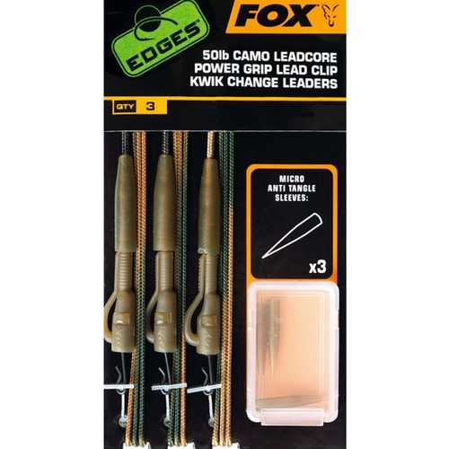 FOX Edges - Camo Leadcore Power Grip Lead Clip 50 lb