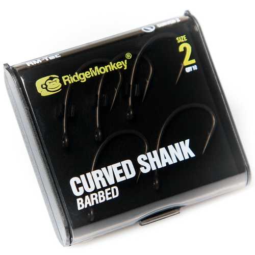 RidgeMonkey - RM-Tec Curved Shank Barbed Size 6