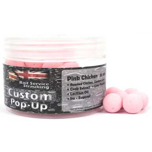 Custom Pop Ups Pink Chicken - 16 mm