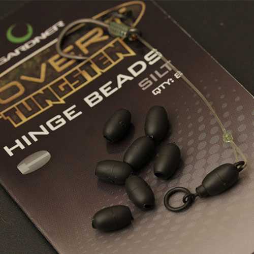 Gardner - Covert Tungsten Hinge Beads Silt