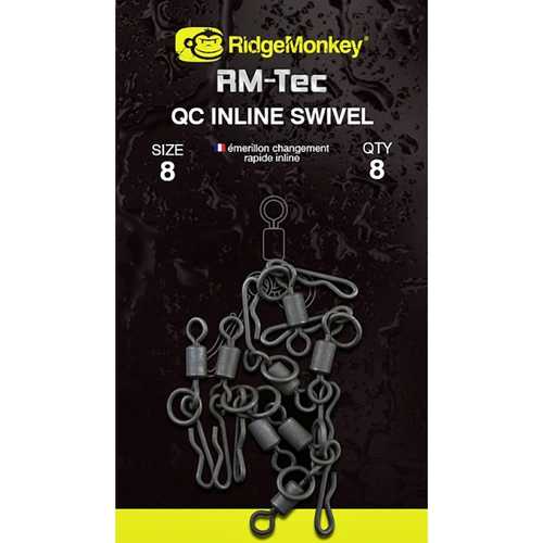RidgeMonkey - QC Inline Swivel Size 8