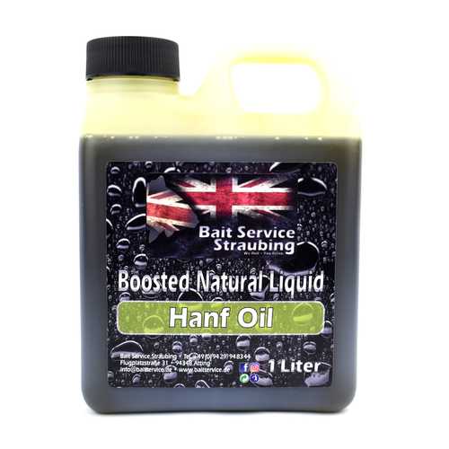 BSS - Natural Liquid Hanf Oil - 500 ml