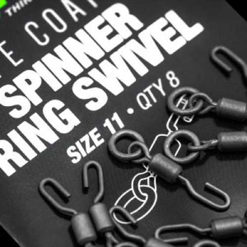 Korda - PTFE Coated Spinner Ring Swivel Größe 11