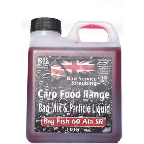 Bait Service Straubing - Bag Mix & Particle Liquid Big Fish 60 - 1 Liter