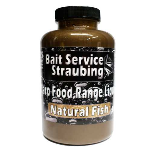 Bait Service Straubing - Liquid Carp Food Extract Natural Fish - 500 ml