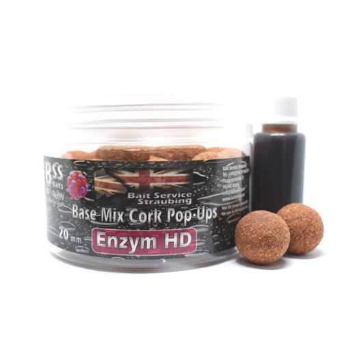 Base Mix Cork Pop Ups Enzym HD  - 16 und 20 mm Rund