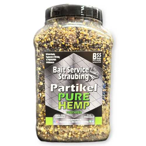 Particles Prepared Hanf  Ready to fish- 2,5 Liter