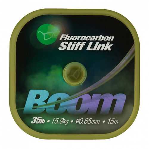 Korda - BOOM Fluorocarbon Stiff Link 15 lb, 20lb, 25 Lb...