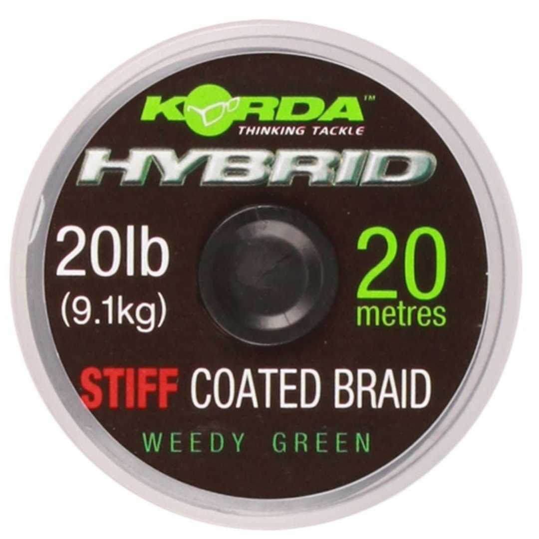 Korda - Hybrid Stiff Coated Braid 20 Lb - 20 m, 15,99 €