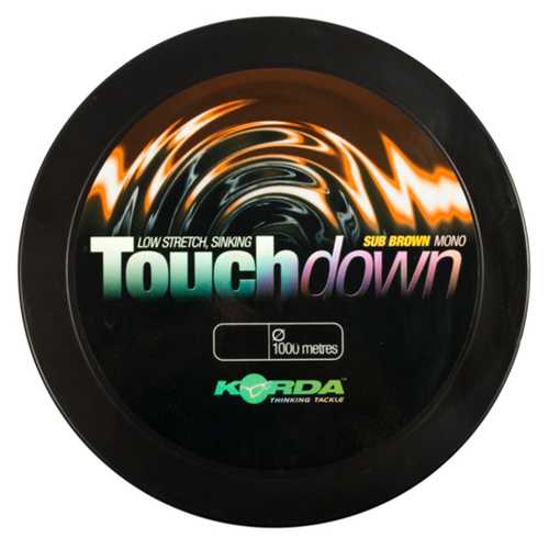Korda - Touchdown Monofile Schnur Brown - 1000 m