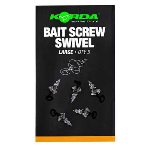 Korda - Bait Screw Swivel Large