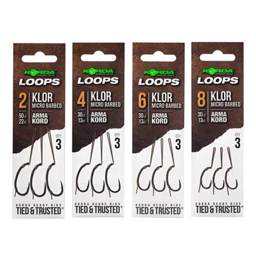 Korda - Loops Klor Micro-Barbed Gr. 2, 4, 6 und 8