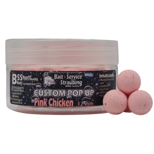 Custom Pop Ups Pink Chicken - 12 mm 40 g