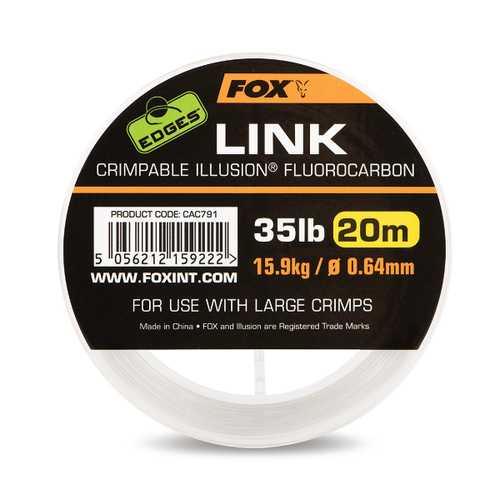 FOX Edges - Link Illusion Flurocarbon 35lb 20m