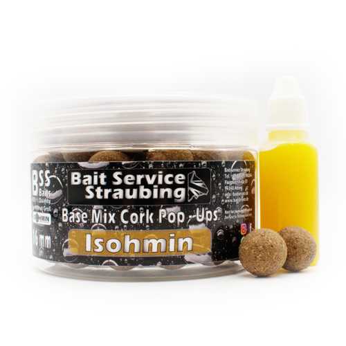 Bait Service Straubing - Base Mix Cork Pop Ups Isohmin - 16 und 20 mm Rund