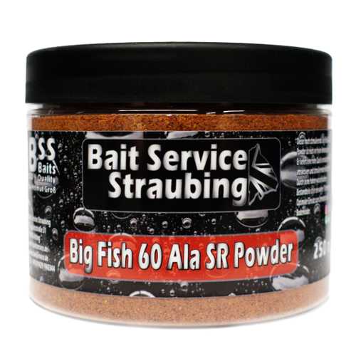 Bait Service Straubing - Hookbait / Additive Powder Big Fish 60 SR - 250 g