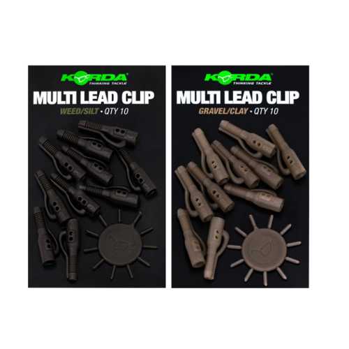 Korda - Multi Lead Clip Gravel/Clay & Weed/Silt