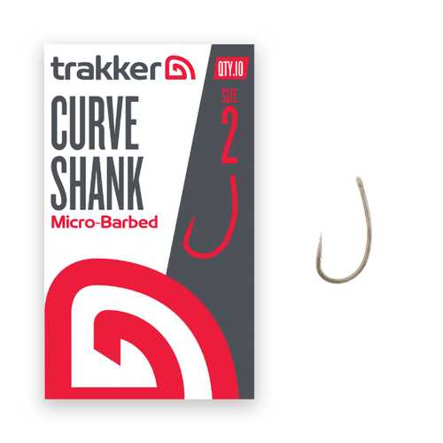 trakker - Curve Shank Hooks Gre 2, 4 und 6