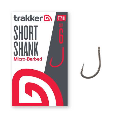 trakker - Short Shank Hooks Gre 2, 4 und 6