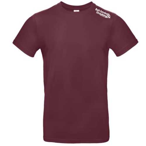 Bait Service Straubing - T-Shirt LOGO Burgundy S - XXL