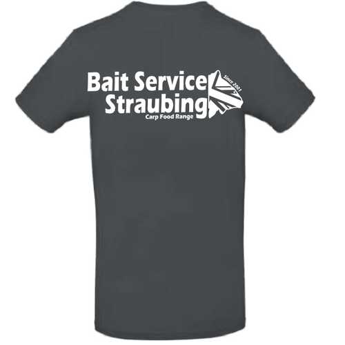 Bait Service Straubing - T-Shirt LOGO Dark Grey S - XXL