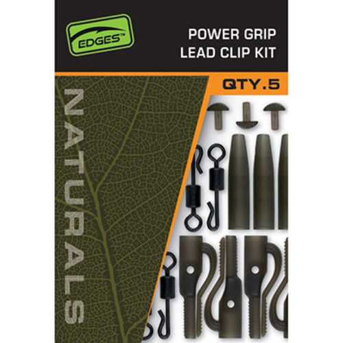 FOX EDGES&trade; Naturals Power Grip Lead Clip Kit 