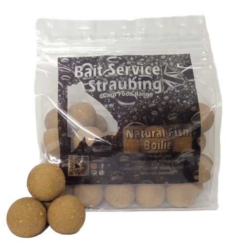 Hookbaits 1 kg Natural Fish - 35 mm Rund 