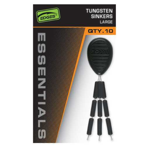 FOX EDGES&trade; Essentials Tungsten Sinkers Standard