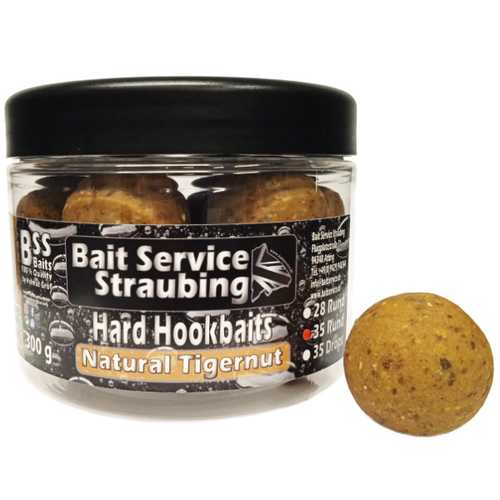 Hard Hookbaits 300 g Natural Tigernut -  28 mm und 35 mm Rund