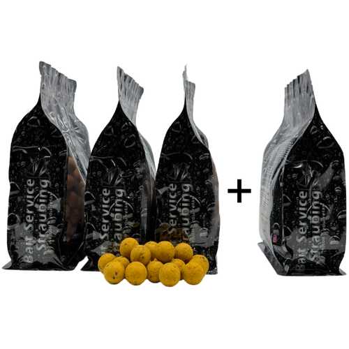 BSS Herbst - Special - 3 x 5 kg Fermented Milk Boilie + 1 x 5 kg Fermented Milk Boilie GRATIS
