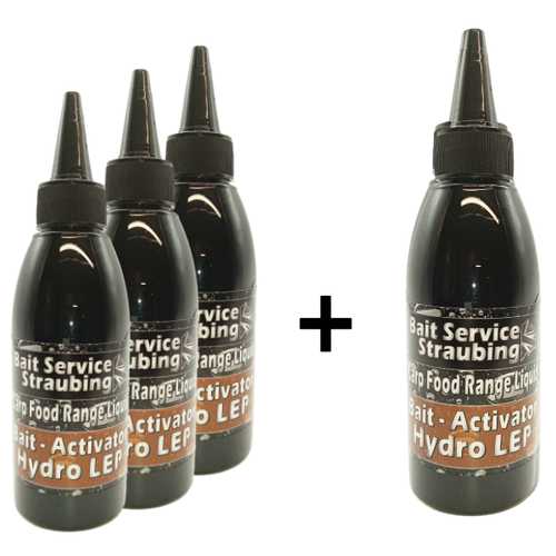 3 x Bait Activator Hydro LEP 150 ml + 1x Bait Activator Hydro LEP 150 ml GRATIS