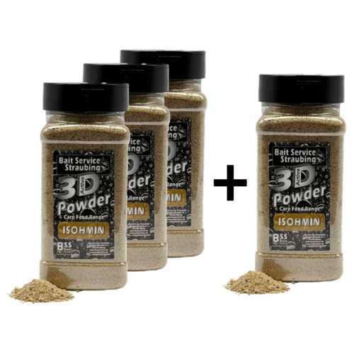 3 x 3D Active Powder Isohmin - 300 g + 1 x 3D Active...