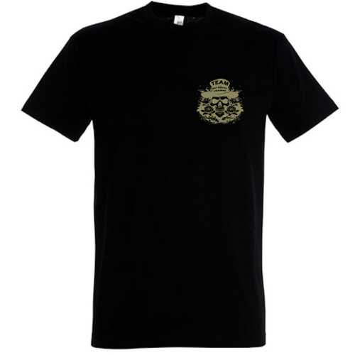 Team-Shirt Schwarz Herren