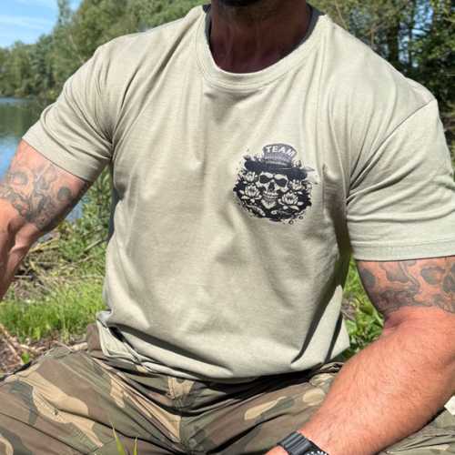 Team-Shirt Khaki Herren
