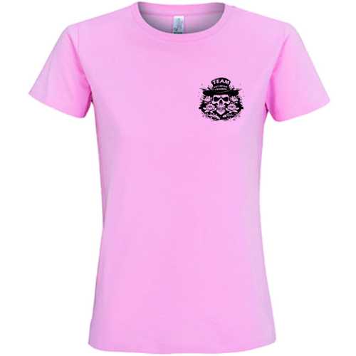 Team-Shirt Pink Damen