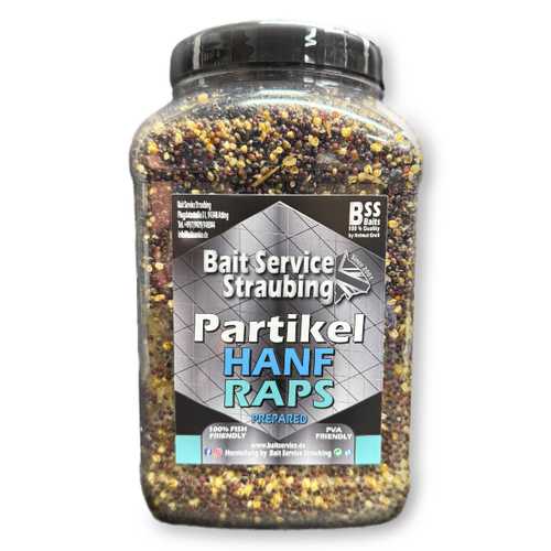 Particles Prepared Hanf / Raps Ready to fish  - 2,5 Liter