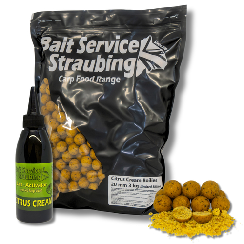 Bundle1 - Boilie Citrus Cream 3 kg 20 mm + 1x Activator