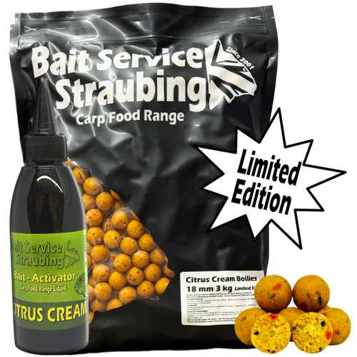 Bundle1 - Boilie Citrus Cream 3 kg 18 mm + 1x Activator