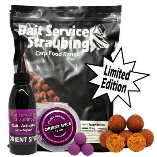 Bundle 2 - Boilie Orient Spice 3 kg 18 mm + 1x Activator + 1x Pop Up